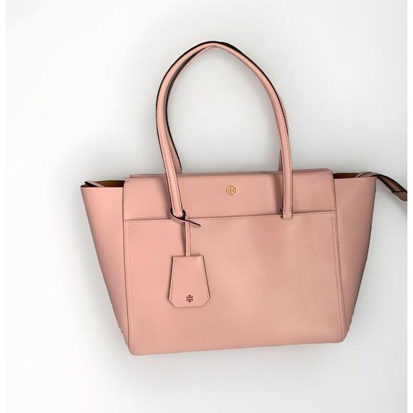 New Tory Burch Blush Pink Parker Large Tote Bag Shoulder Purse Handbag - Picture 1 of 16